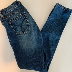 Calvin Klein Ultimate Skinny blue jeans size 26/2